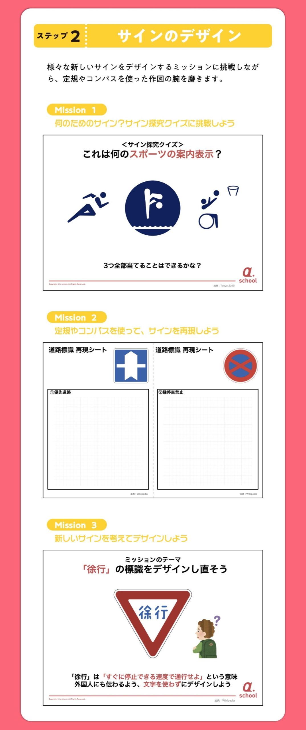 Step2 サインのデザイン