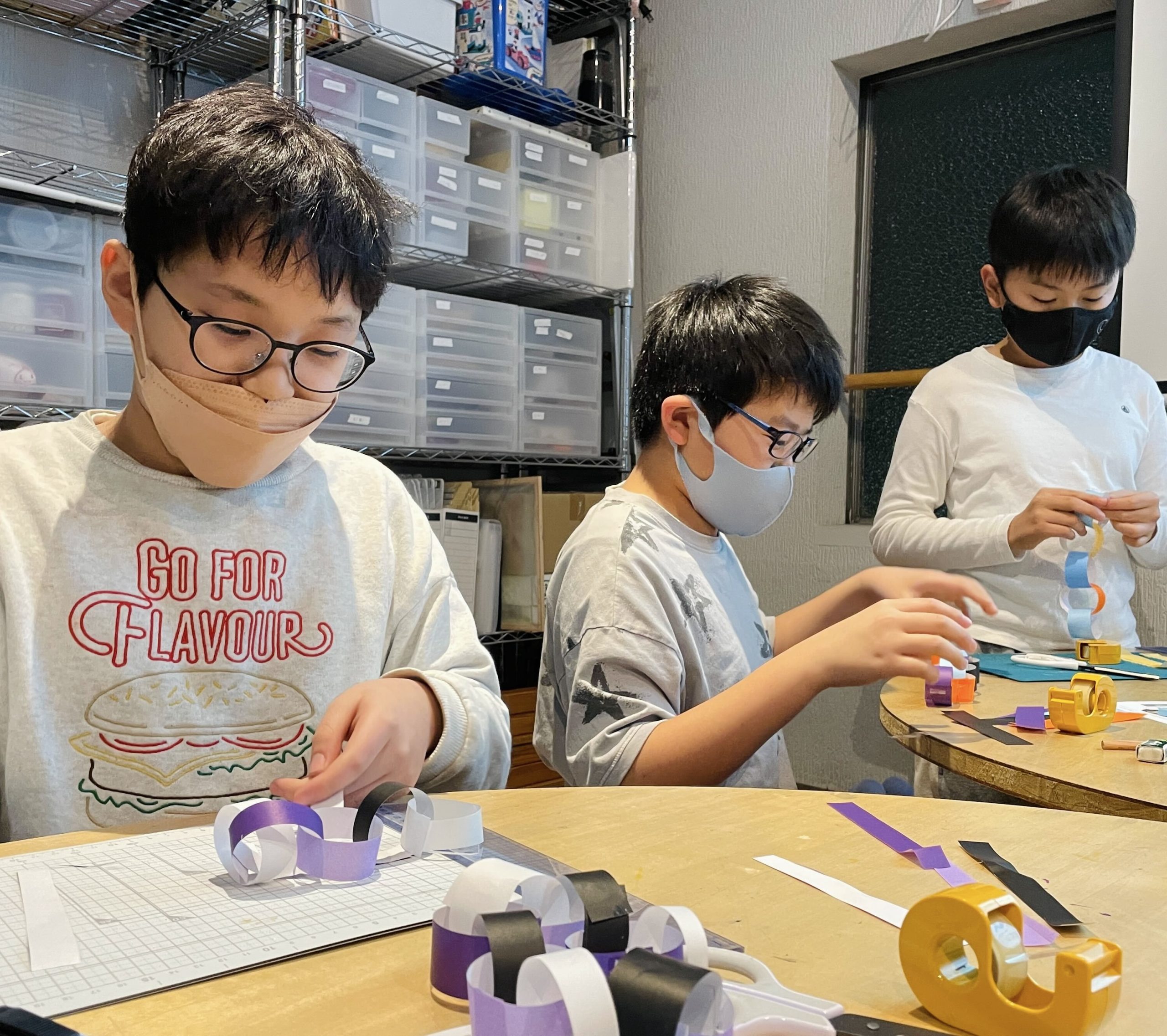 子どもたちの授業風景